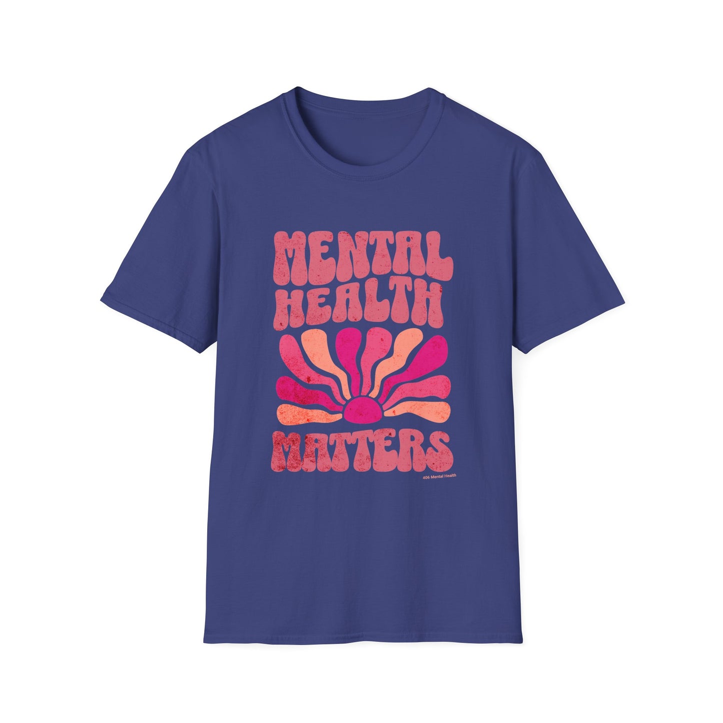 Mental Health Matters Retro Tee – Unisex Comfort Fit