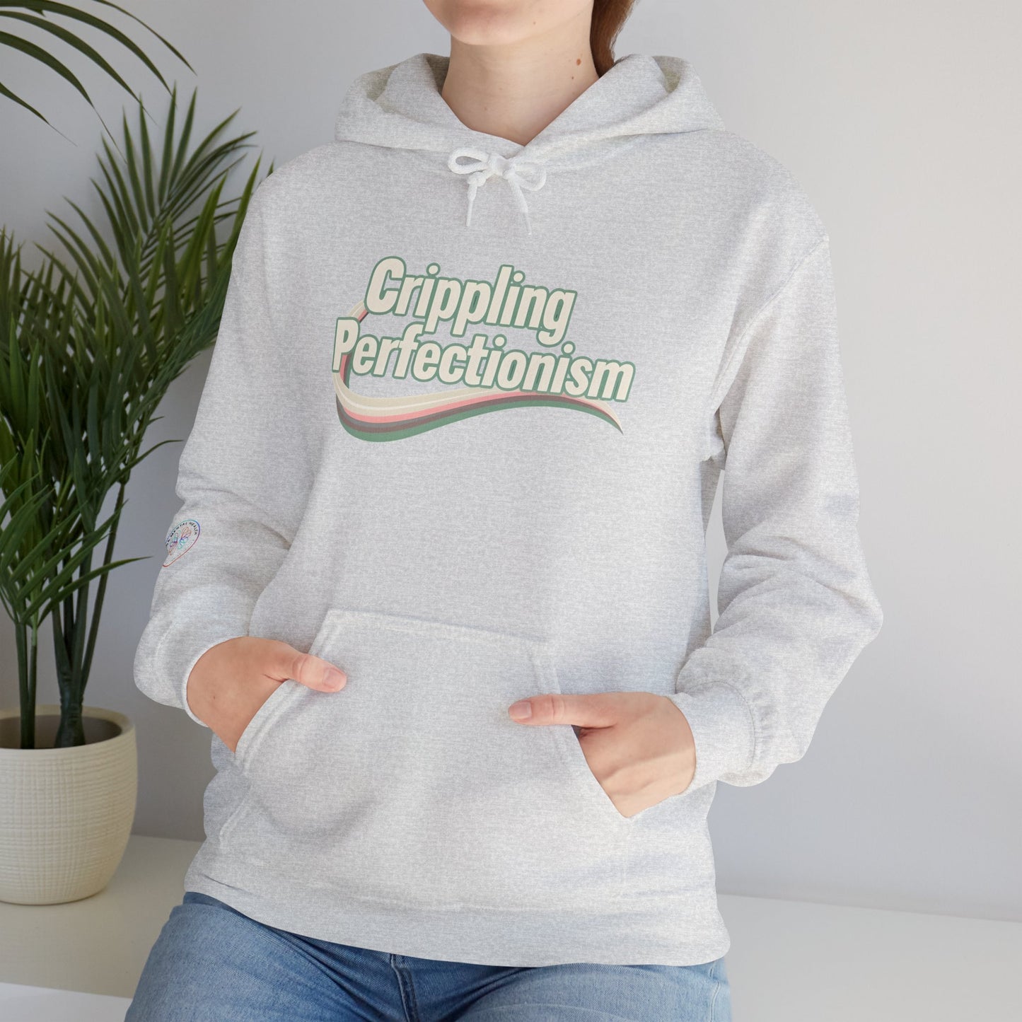 Cripping Perfectionism Hoodie – Cozy Unisex Sweatshirt
