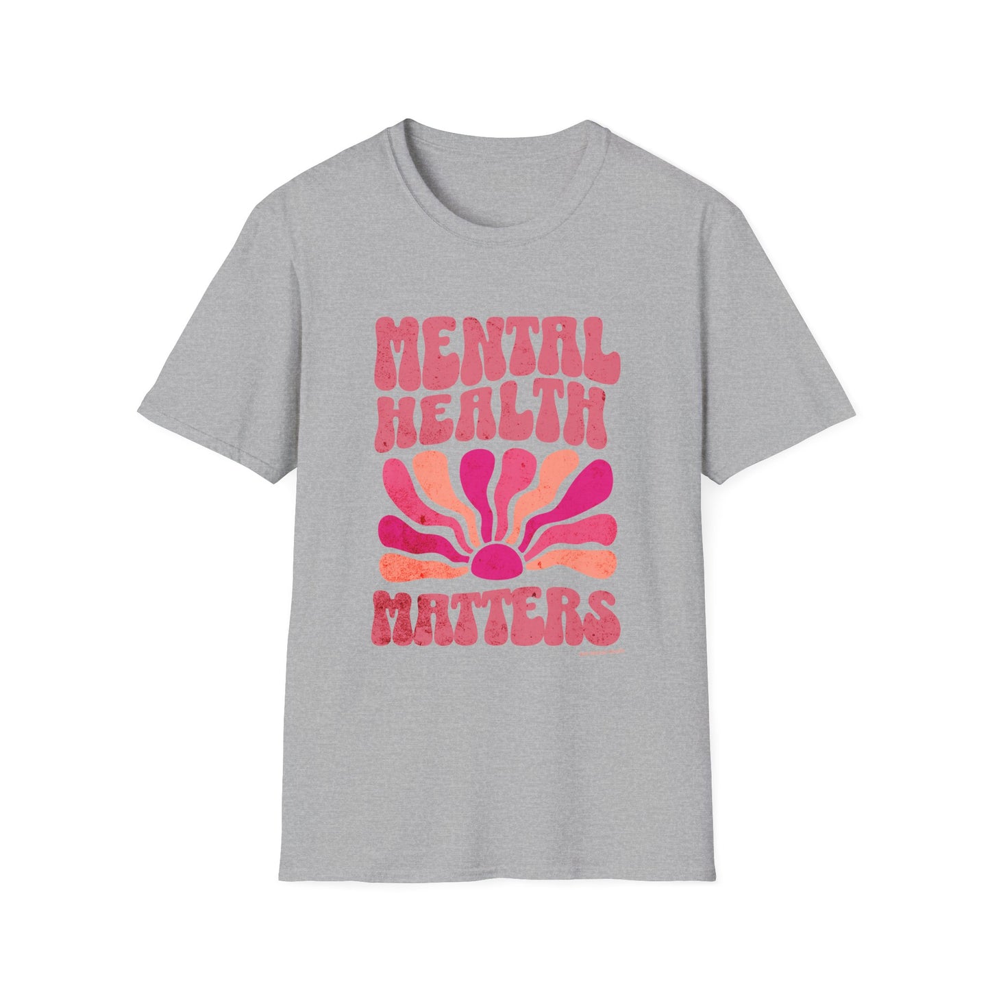 Mental Health Matters Retro Tee – Unisex Comfort Fit