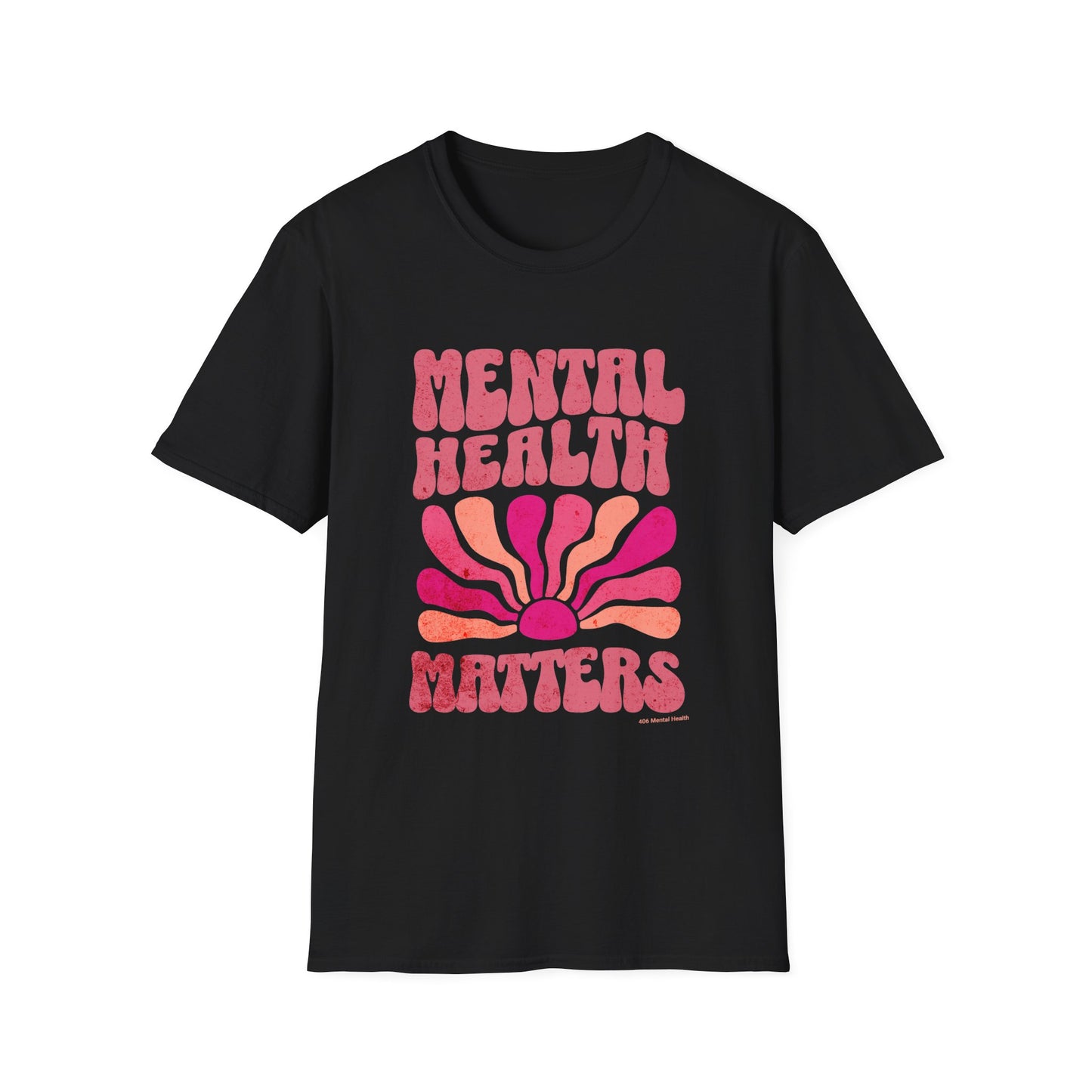 Mental Health Matters Retro Tee – Unisex Comfort Fit