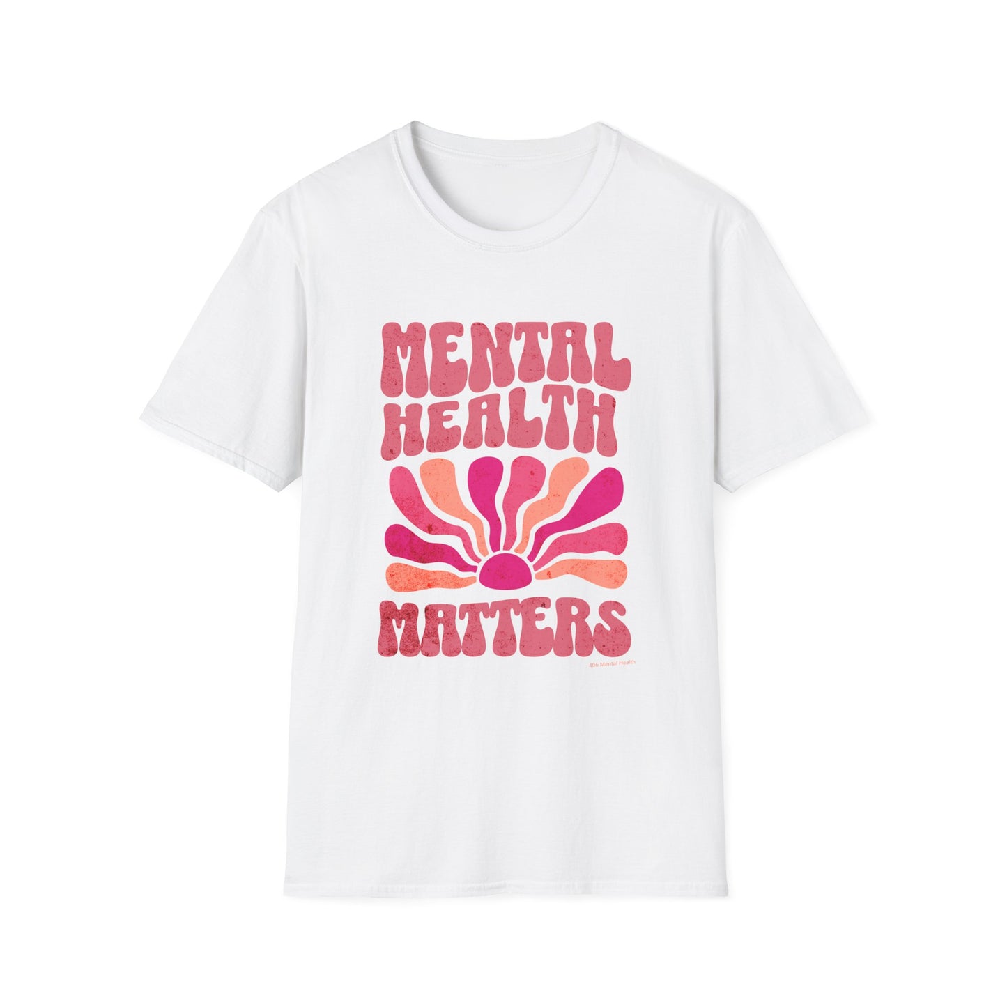 Mental Health Matters Retro Tee – Unisex Comfort Fit