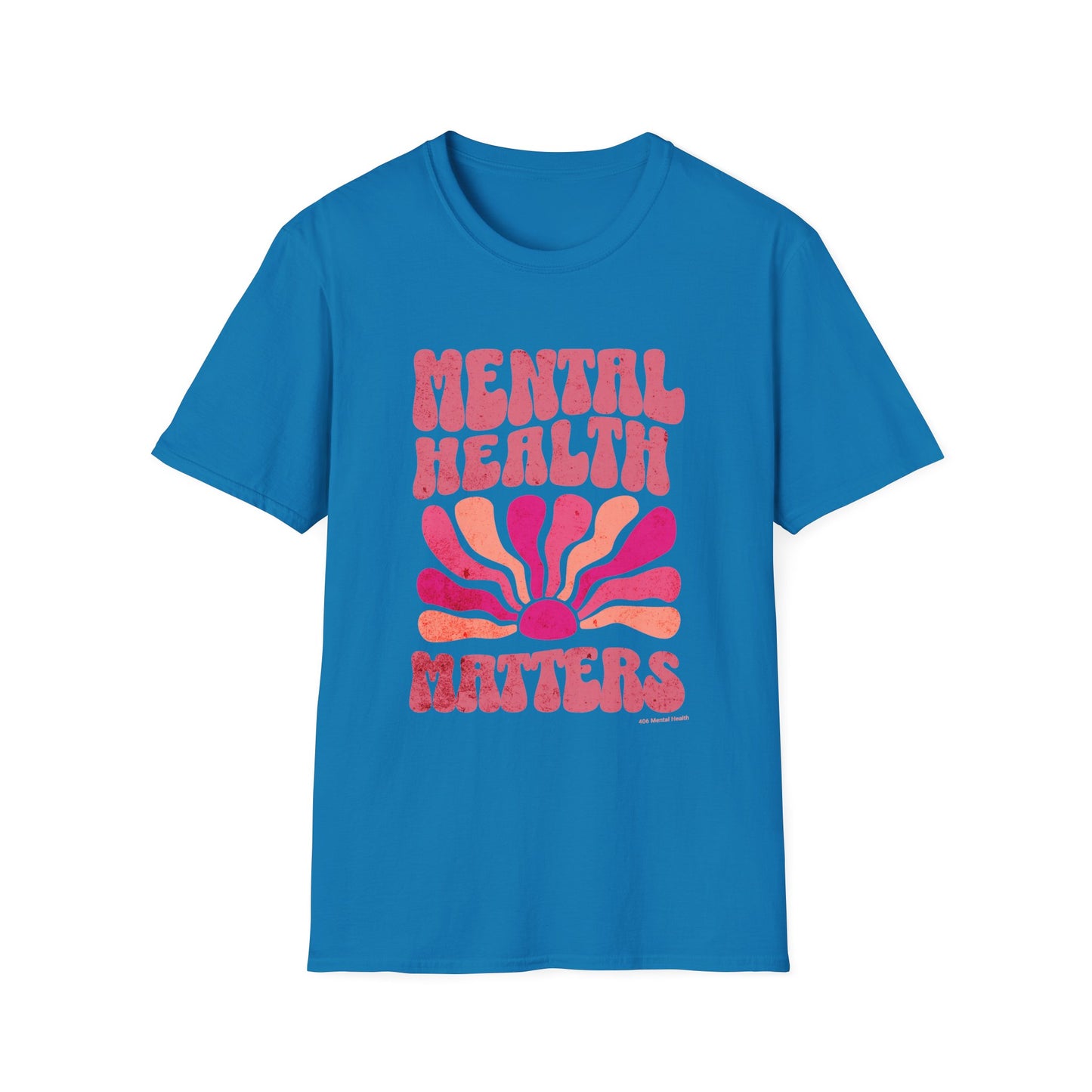 Mental Health Matters Retro Tee – Unisex Comfort Fit