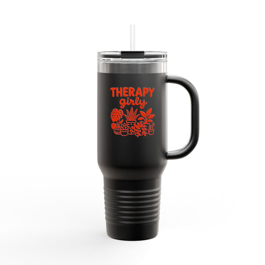 Therapy Girly Tumbler – Hydration, but Make It Emotionally Supportive
