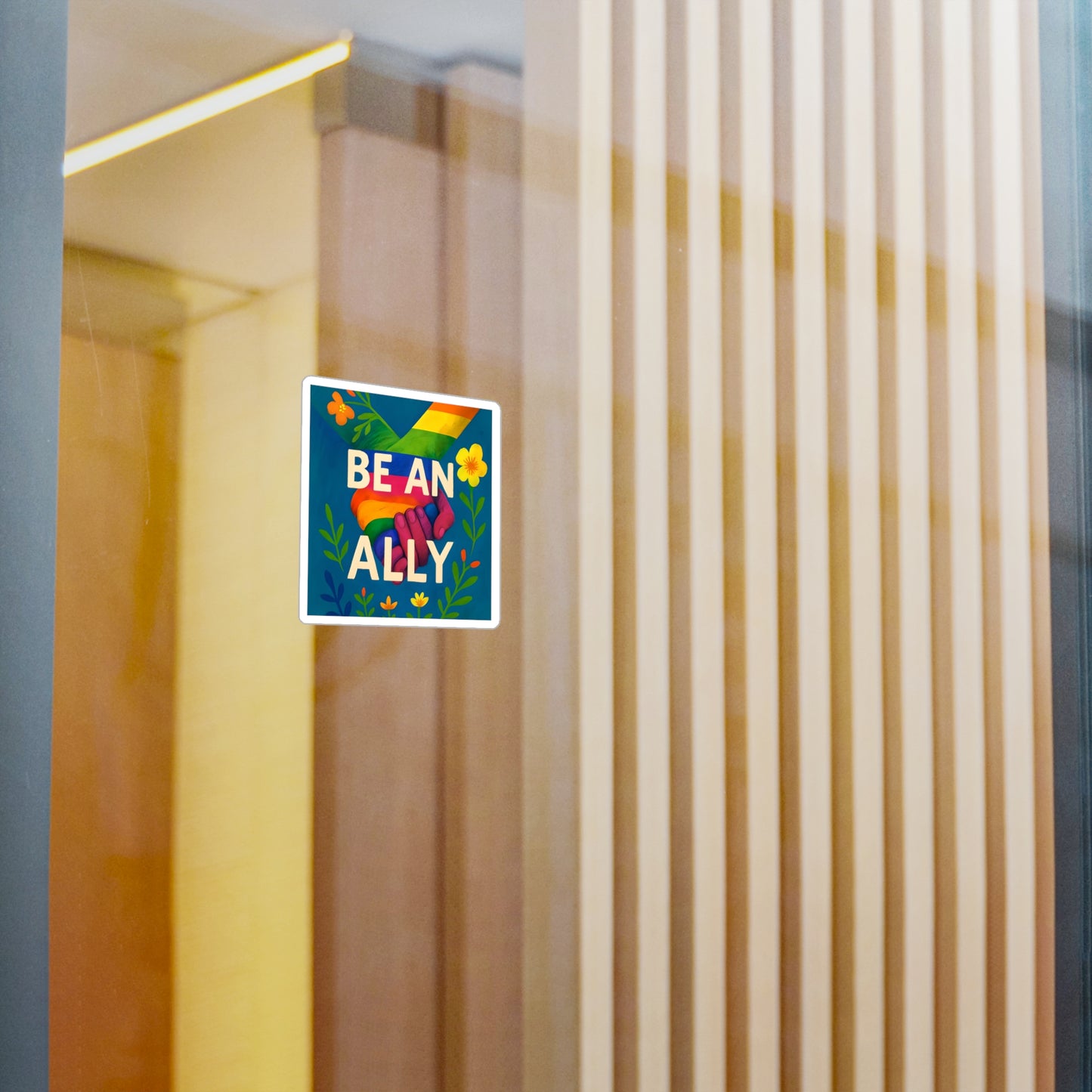 LGBTQ "Be An Ally" -  Sticker