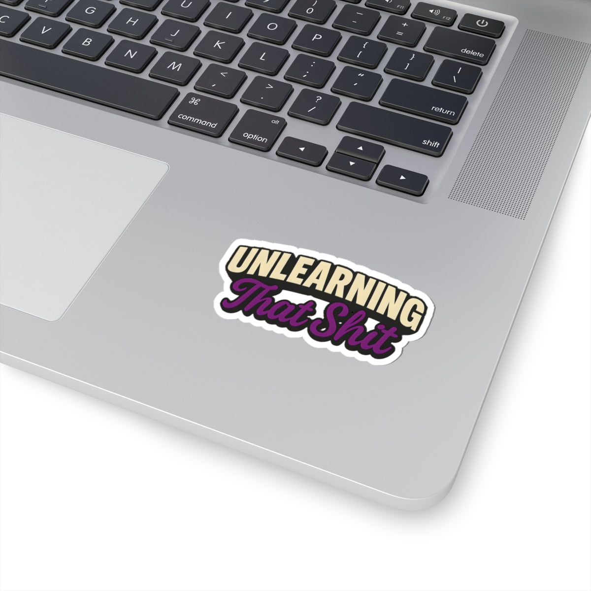 Unlearning That Shit Vinyl Sticker – Mental Health Glow-Up, One Thought at a Time